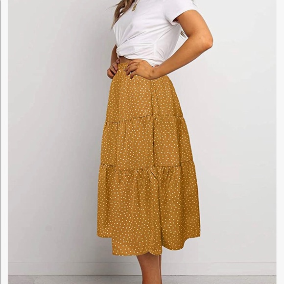 NWT Casual fashion midi long skirt - Picture 4 of 7